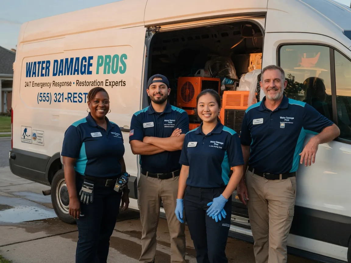 Water Damage Restoration company in Oak Ridge, LA
