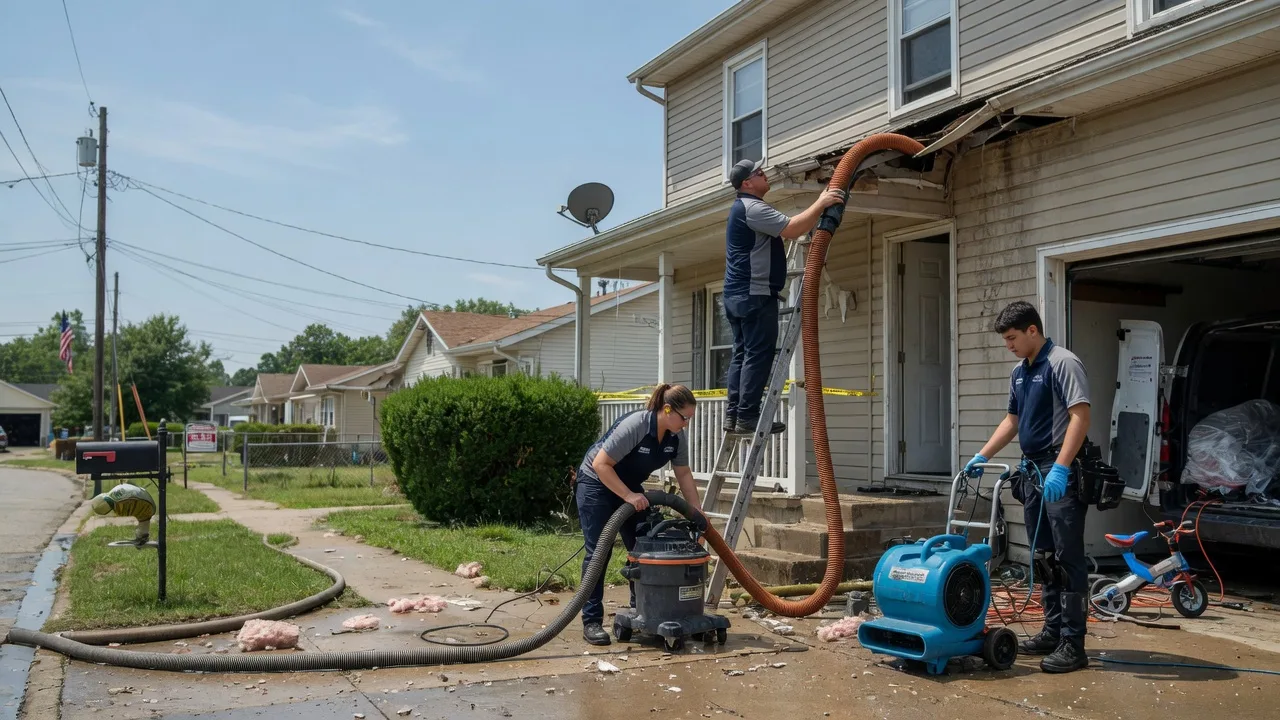 Water Damage Restoration in Oak Ridge, LA near me